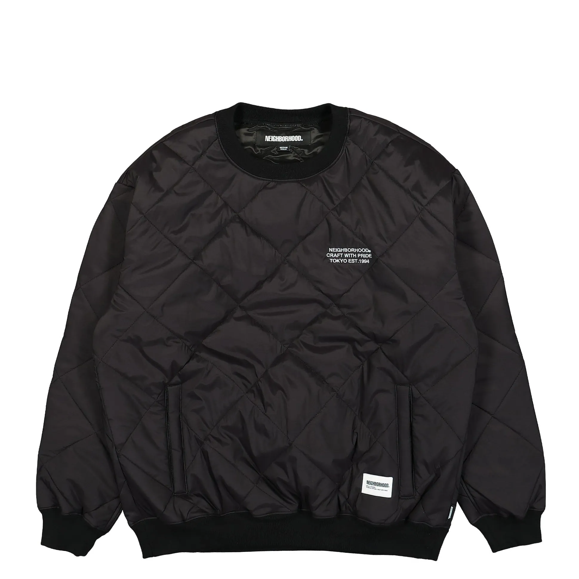 Cheap Quilting Pullover LS Shirt Sweatshirts & Hoodies