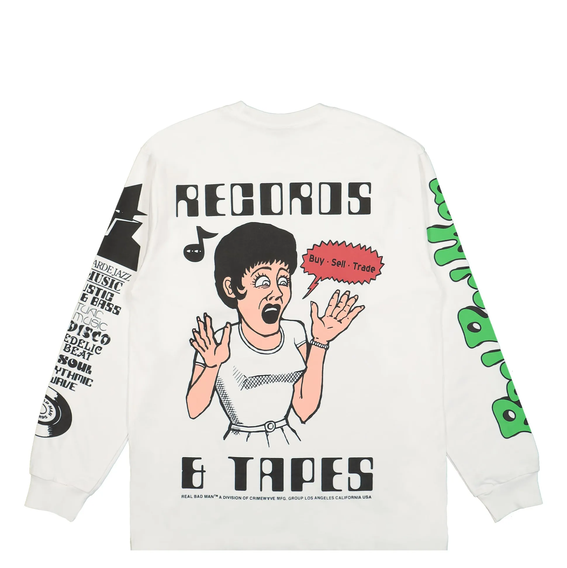 Best Sale Records And Tapes LS Tee T-Shirts & Long Sleeves