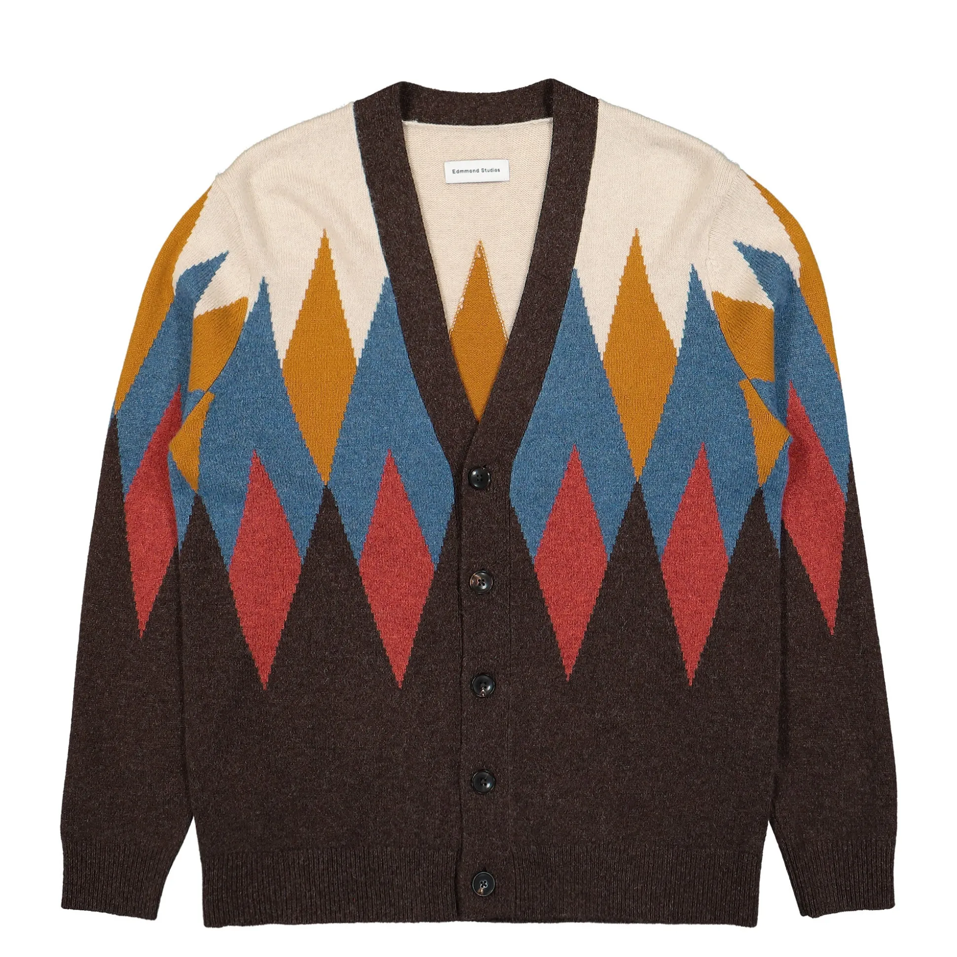 Hot Rhombus Cardigan Sweatshirts & Hoodies