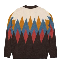 Hot Rhombus Cardigan Sweatshirts & Hoodies