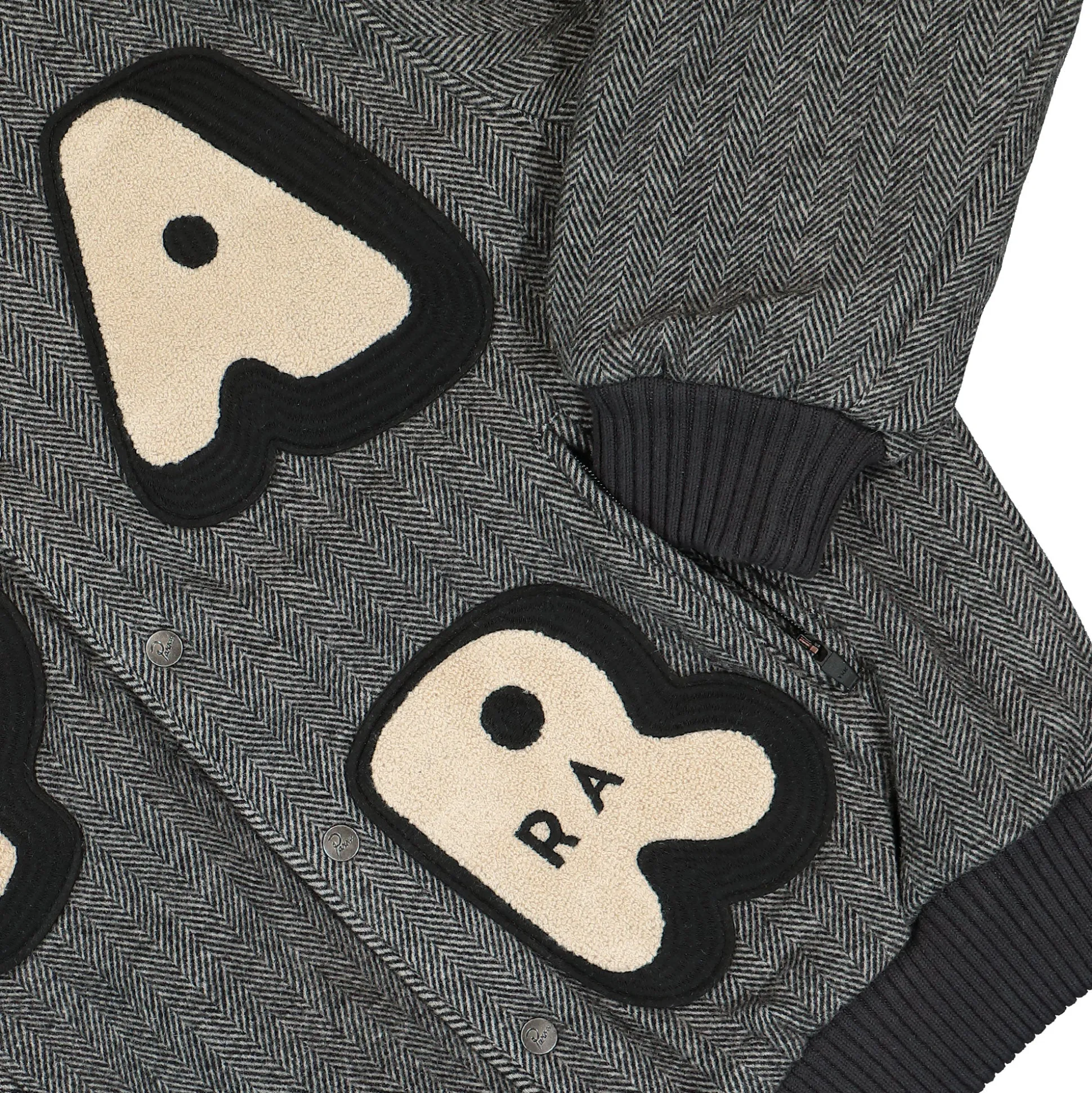 Shop Rounded PAR Varsity Jacket Jackets & Coats