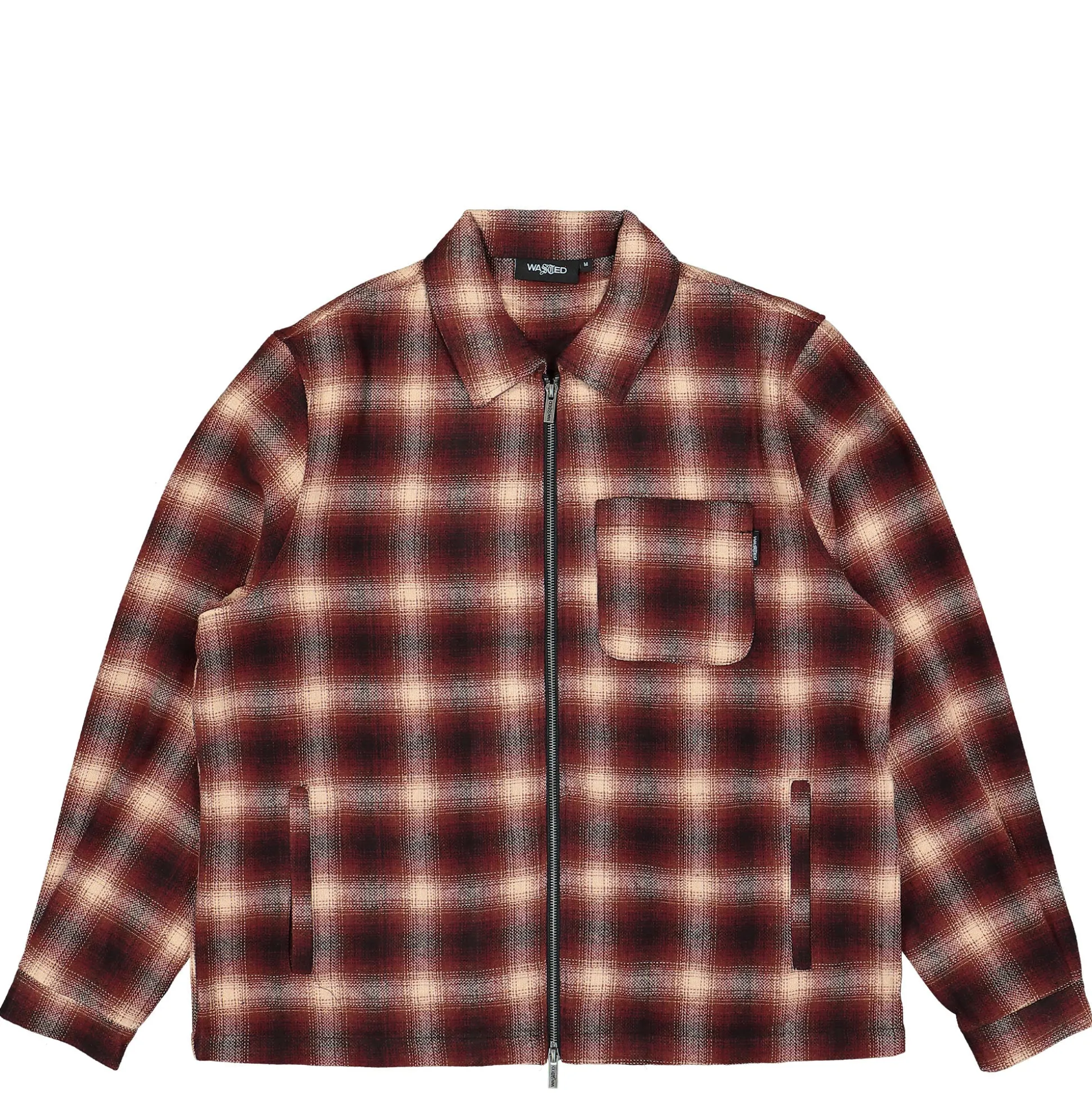 Flash Sale Shadow Method Zip Shirt Shirts