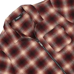 Flash Sale Shadow Method Zip Shirt Shirts