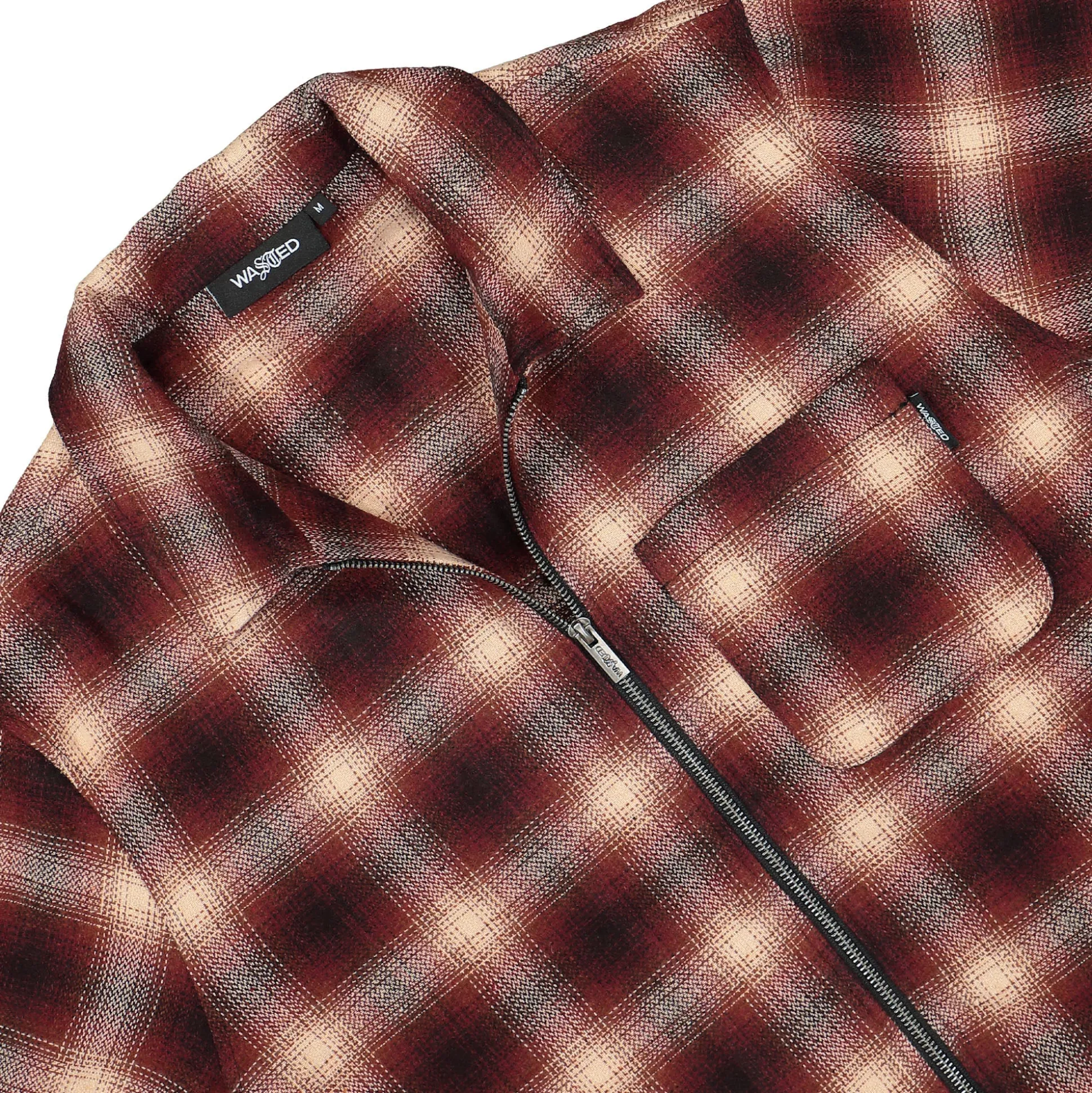 Flash Sale Shadow Method Zip Shirt Shirts