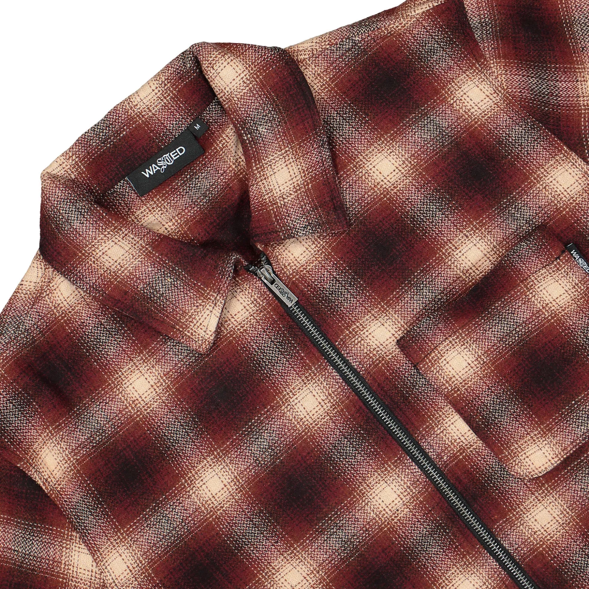 Flash Sale Shadow Method Zip Shirt Shirts