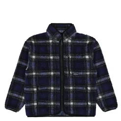 Hot Shadow Plaid Sherpa Jacket Jackets & Coats