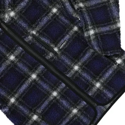 Hot Shadow Plaid Sherpa Jacket Jackets & Coats