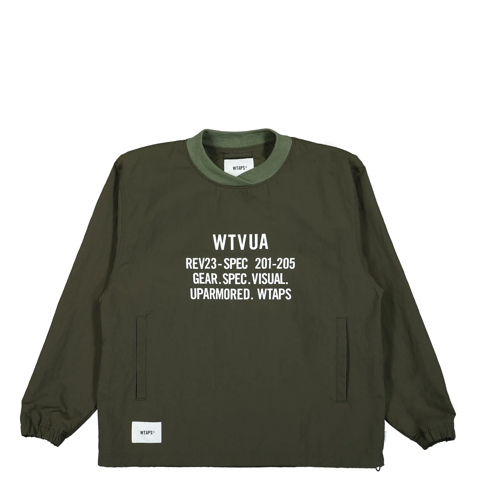 Shop Smock Nylon.Tussah Pullover Jacket Sweatshirts & Hoodies