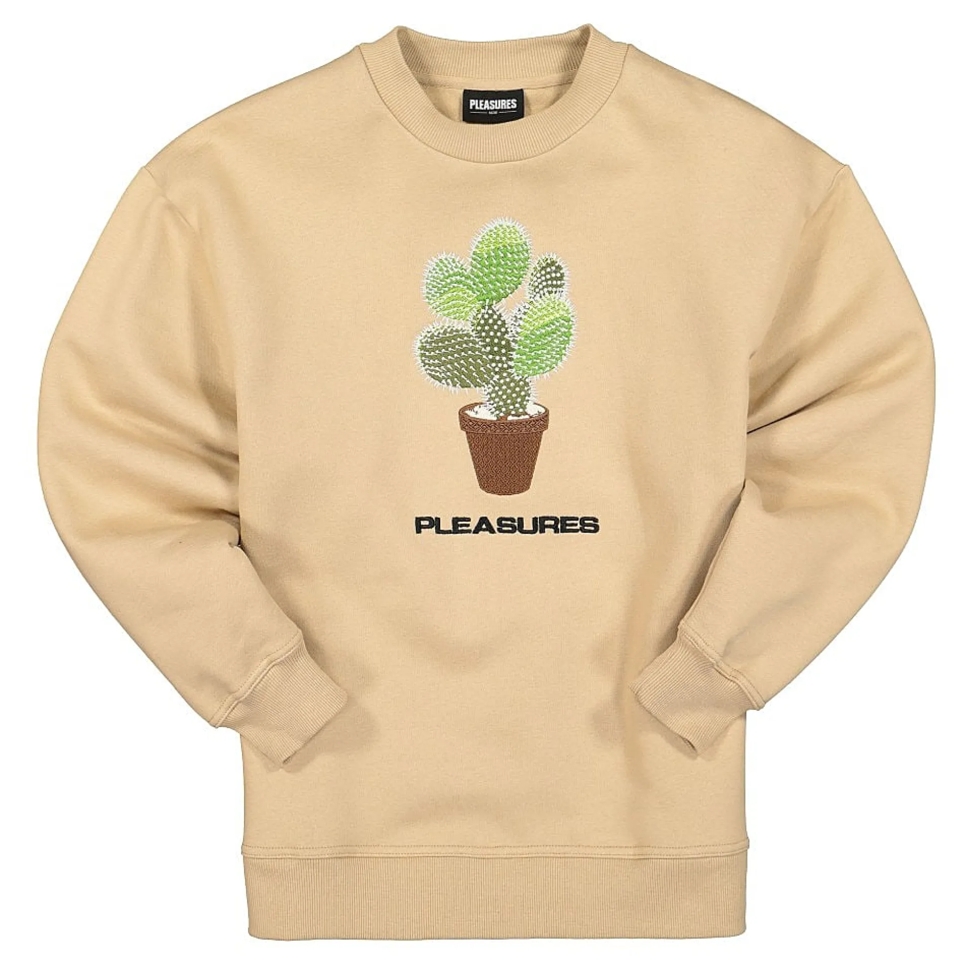 Discount Spike Embroidered Crewneck Sweatshirts & Hoodies