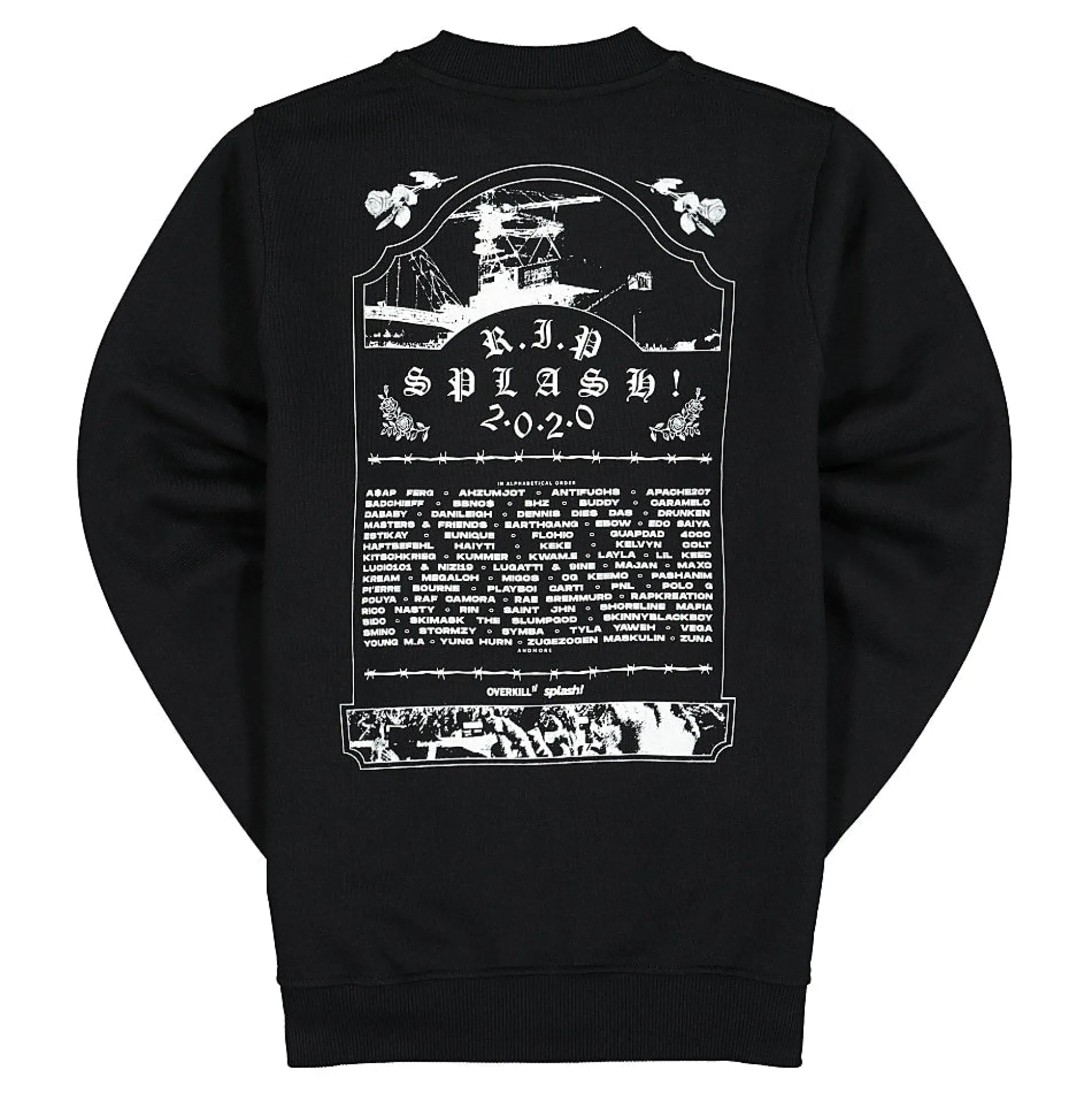 Discount splash! x RIP 2020 Graveyard Crewneck Women Sweatshirts & Hoodies|Sweatshirts & Hoodies