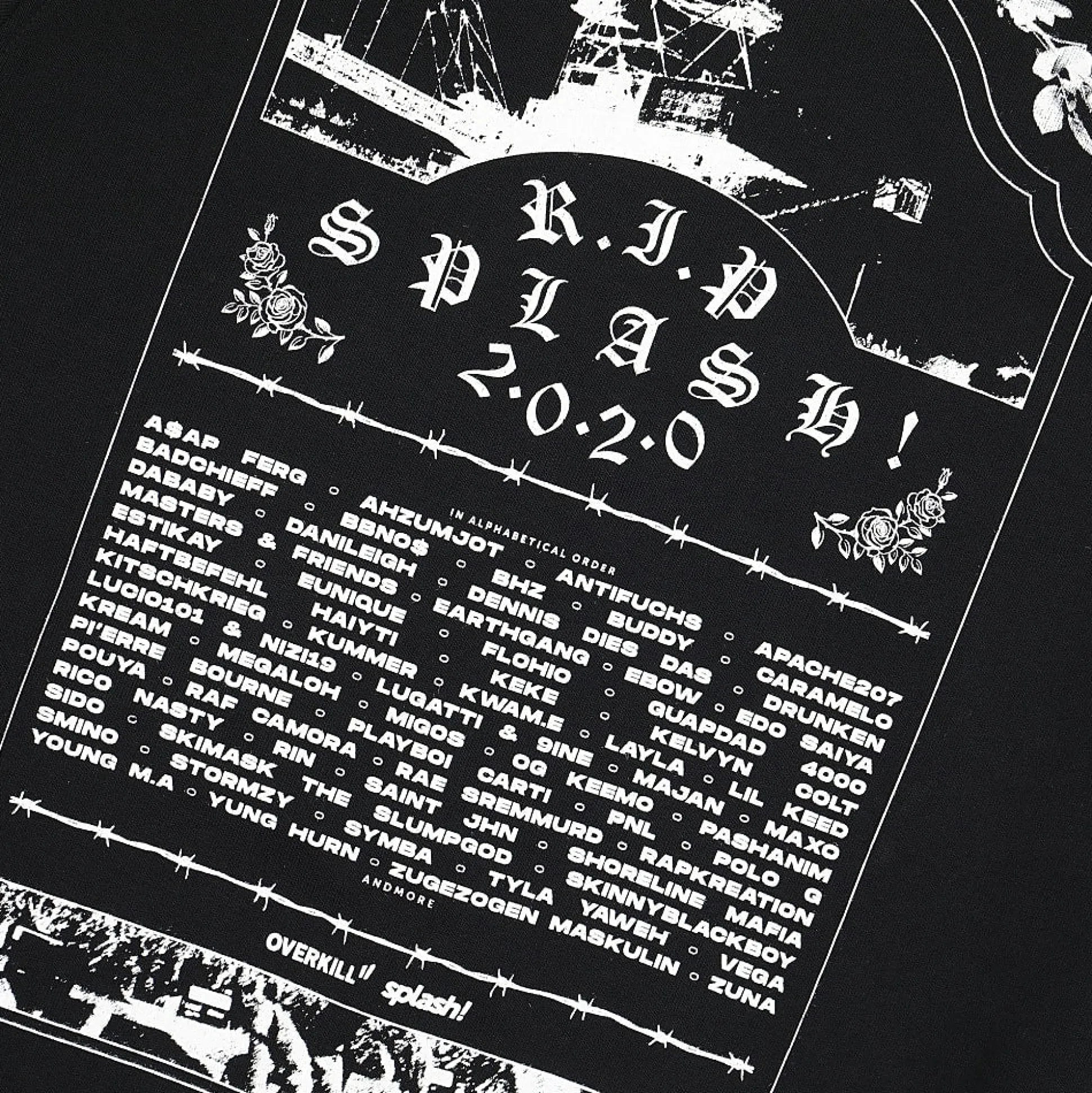 Discount splash! x RIP 2020 Graveyard Crewneck Women Sweatshirts & Hoodies|Sweatshirts & Hoodies