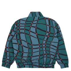 Store Squared Waves Pattern Track Top Jackets & Coats|Sweatshirts & Hoodies