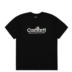 Shop S/S Label Script T-Shirt T-Shirts & Long Sleeves