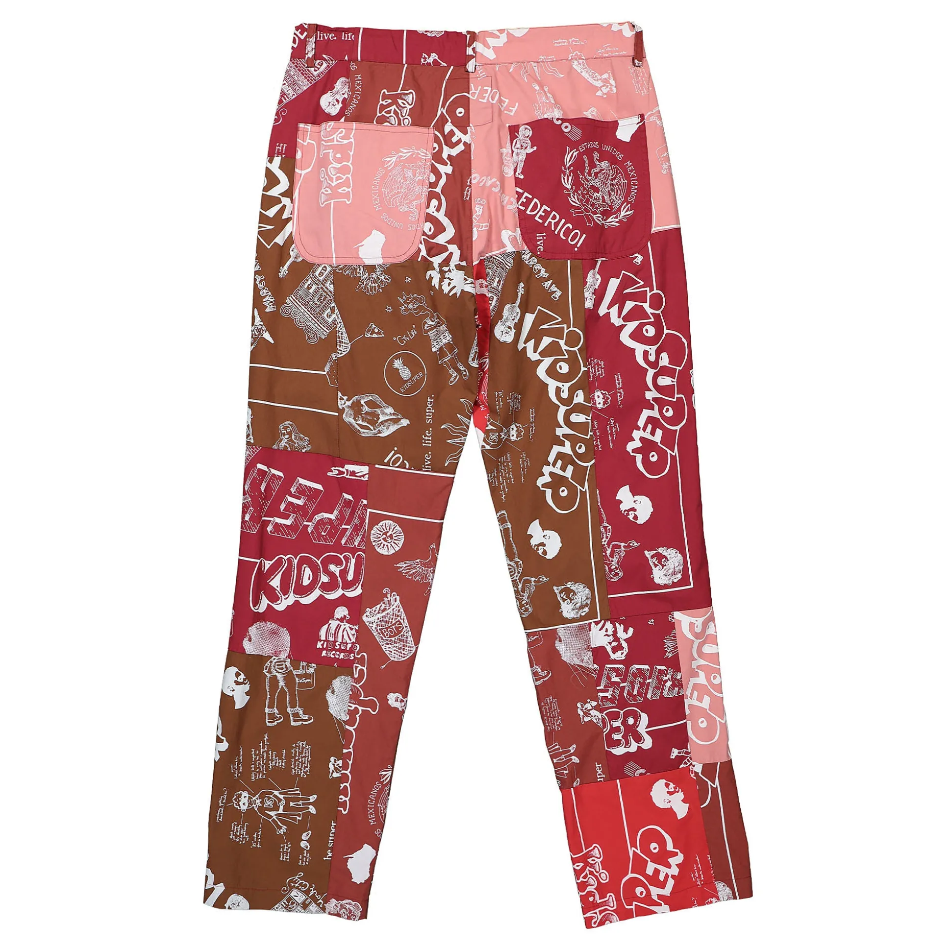 Shop Super Patchwork Trouser Pants & Shorts