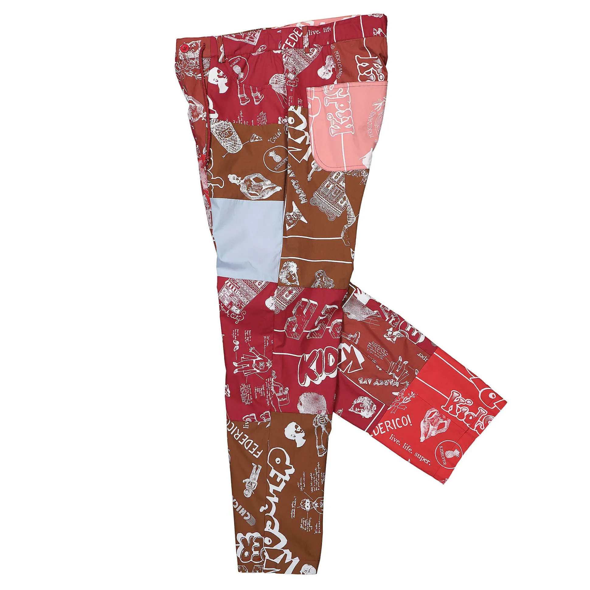 Shop Super Patchwork Trouser Pants & Shorts