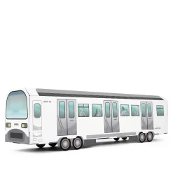 Fashion Systems Miniatur Trains - Marseille Metro Mini Trains