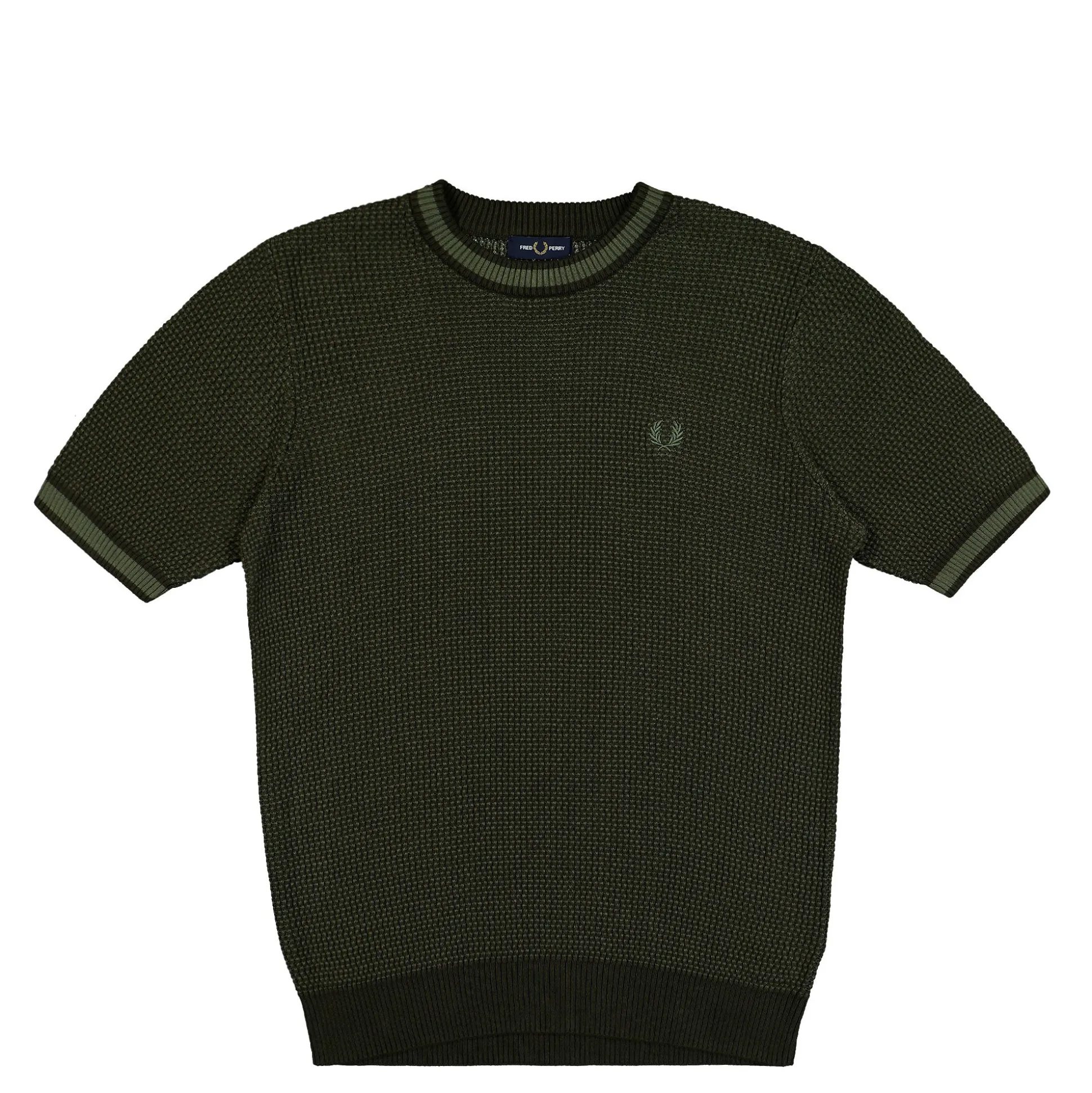 Hot Textured Knitted T-Shirt T-Shirts & Long Sleeves