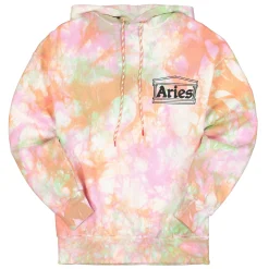 Flash Sale Tie Dye Temple Hoodie Sweatshirts & Hoodies