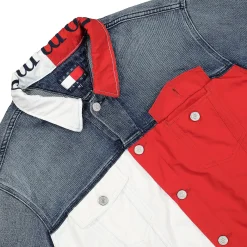 Outlet TJCU Crop Flag Trucker Jacket Jackets & Coats