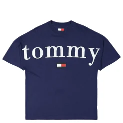 Shop TJCU Split HEM Tommy Tee T-Shirts & Long Sleeves
