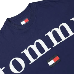 Shop TJCU Split HEM Tommy Tee T-Shirts & Long Sleeves