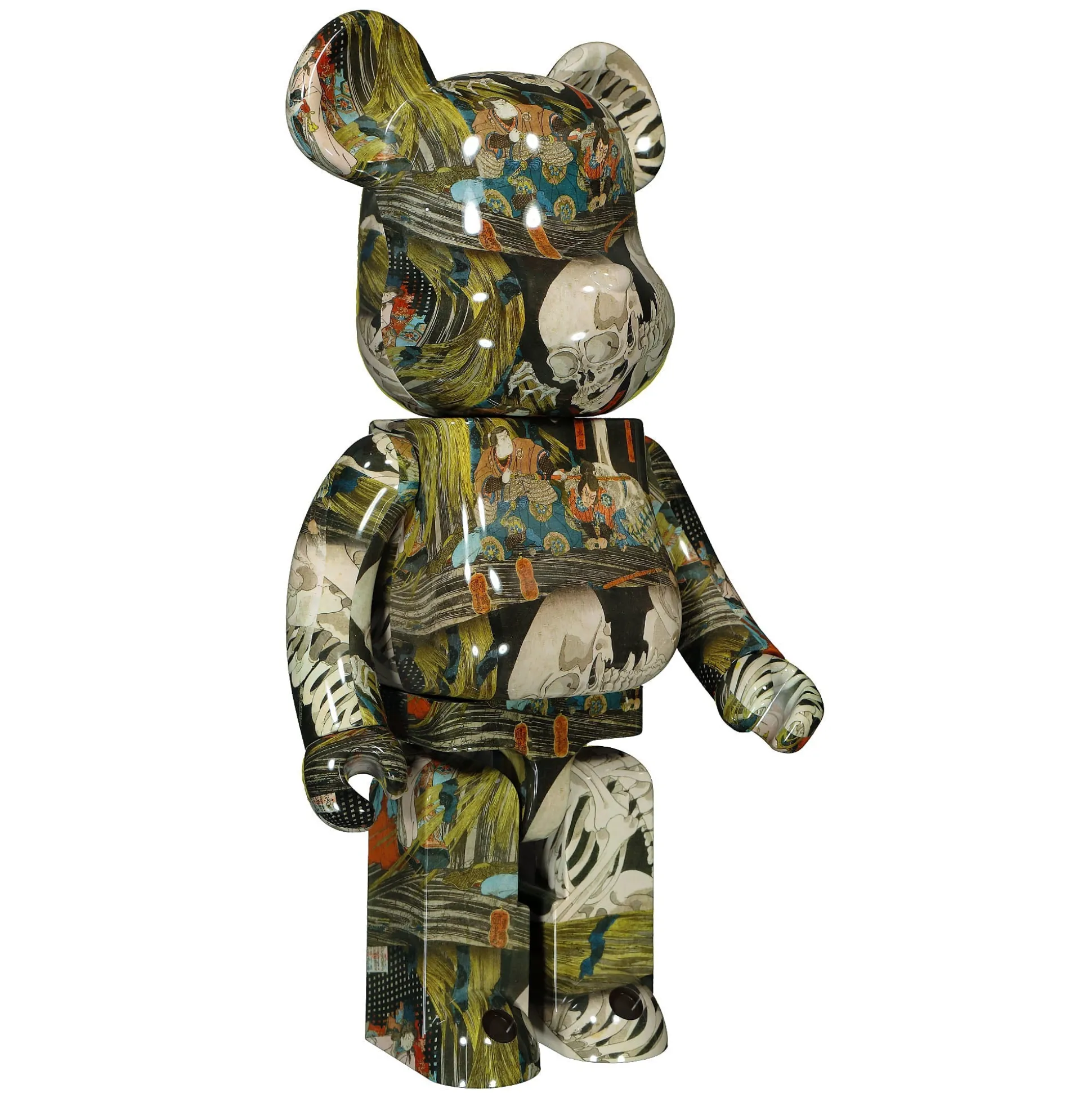 New Utagawa Kuniyoshi x Be@rbrick The Haunted Old Palace At Soma 1000% Women Home Accessories|Home Accessories