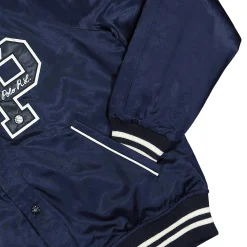 Best Sale Varsity-Inspired Satin Jacket Jackets & Coats