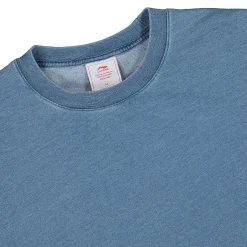 New Washed Knit Denim L/S Tee T-Shirts & Long Sleeves