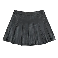 Shop Wmns Go Josi Pu Leather Skirt Women Skirts & Dresses