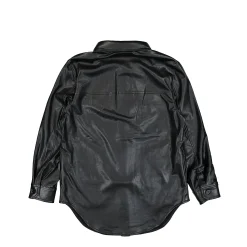 Cheap Wmns Go Nicole PU Leather Shirt Women Shirts