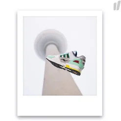 Flash Sale ZX10K "I CAN IF I WANT" Fernsehturm Postkarte Polaroid Women Print & Magazines|Print & Magazines