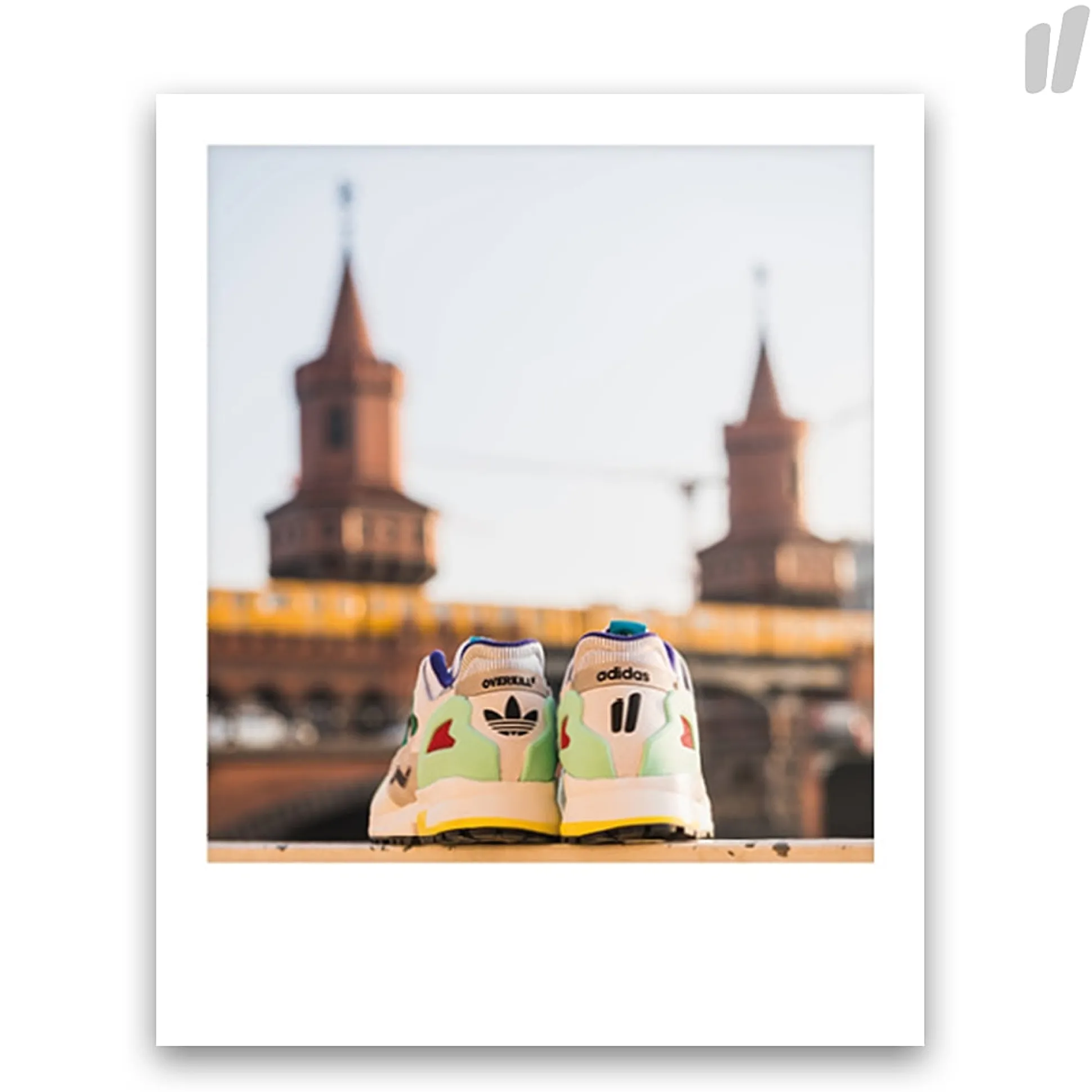 Flash Sale ZX10K "I CAN IF I WANT" Oberbaumbrücke Postkarte Polaroid Women Print & Magazines|Print & Magazines